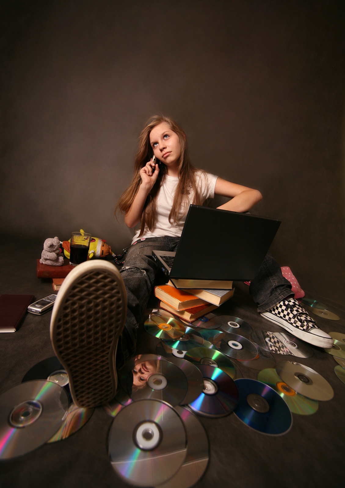 Girl with a computer_medium